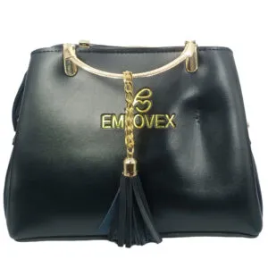 New Emlovex Black Premium Handbag