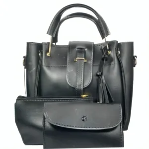 New 3PC Black Premium Bag